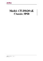 Service manual Akira CT-29SQ9AE, 5P60