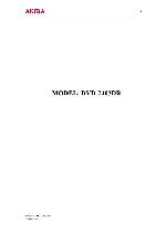 Сервисная инструкция Akira DVD-2403DR