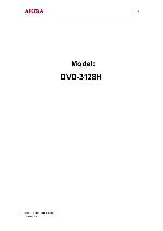 Сервисная инструкция Akira DVD-3128H