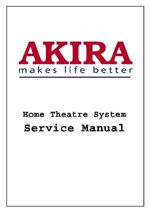 Сервисная инструкция Akira HTS-48DVD ― Manual-Shop.ru