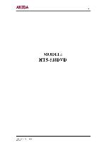 Сервисная инструкция Akira HTS-518DVD
