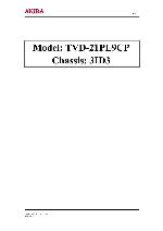 Сервисная инструкция Akira TVD-21PL9CP, 3ID3