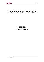 Сервисная инструкция Akira VCD-333
