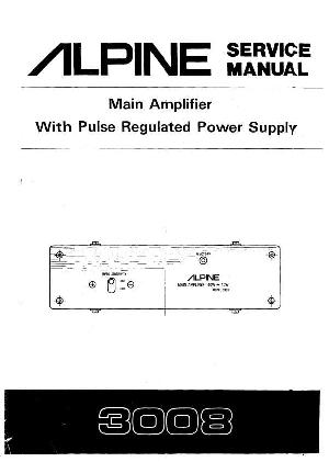 Service manual Alpine 3008 ― Manual-Shop.ru