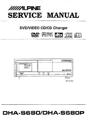 Сервисная инструкция Alpine DHA-S680, DHA-S680P ― Manual-Shop.ru