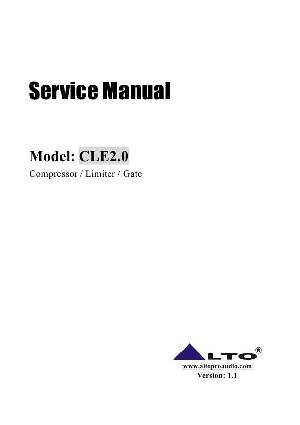 Service manual Alto CLE2.0 ― Manual-Shop.ru