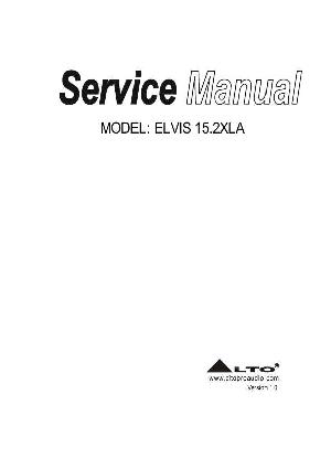 Service manual Alto ELVIS-15.2XLA ― Manual-Shop.ru
