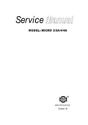 Сервисная инструкция Alto MICRO-SERIES ― Manual-Shop.ru