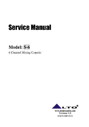 Service manual Alto S-6 ― Manual-Shop.ru