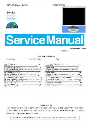 Service manual AOC 193SW ― Manual-Shop.ru
