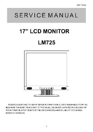 Service manual AOC LM725 ― Manual-Shop.ru