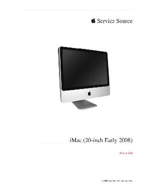 Service manual Apple iMac 20 early '08 ― Manual-Shop.ru
