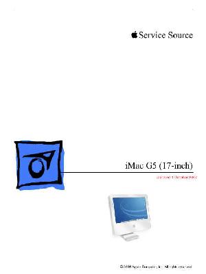 Service manual Apple iMac G5 17 ― Manual-Shop.ru