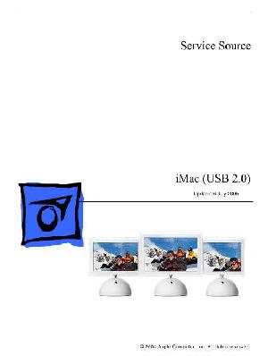 Service manual Apple iMac USB2 ― Manual-Shop.ru