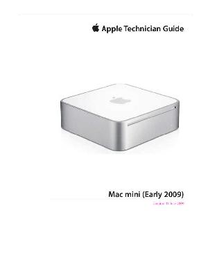 Сервисная инструкция Apple Mac Mini early '09 ― Manual-Shop.ru