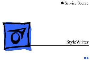 Service manual Apple STYLEWRITER ― Manual-Shop.ru