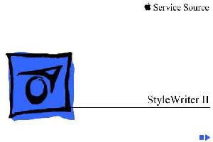 Service manual Apple STYLEWRITER II ― Manual-Shop.ru