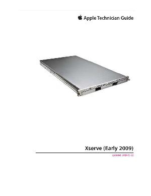 Сервисная инструкция Apple XSERVE early '09 ― Manual-Shop.ru