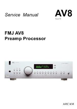 Сервисная инструкция Arcam AV-8 ― Manual-Shop.ru