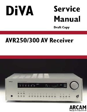 Сервисная инструкция Arcam AVR-300 ― Manual-Shop.ru