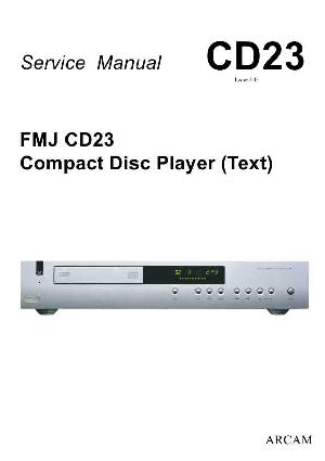 Service manual Arcam CD-23 ― Manual-Shop.ru