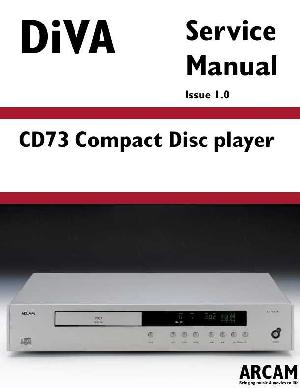 Сервисная инструкция Arcam CD-73  ― Manual-Shop.ru