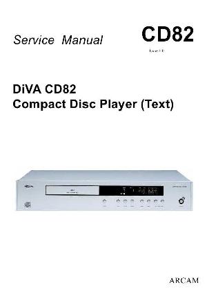 Service manual Arcam CD-82T DIVA ― Manual-Shop.ru