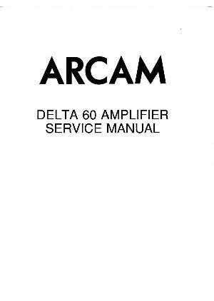 Сервисная инструкция Arcam DELTA-60 ― Manual-Shop.ru