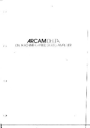 Сервисная инструкция Arcam DELTA-90 ― Manual-Shop.ru