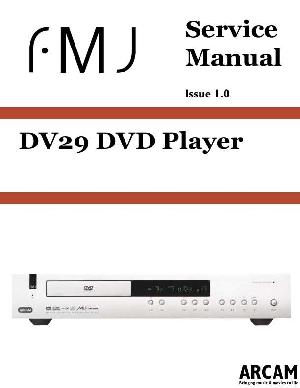 Сервисная инструкция Arcam DV-29 ― Manual-Shop.ru