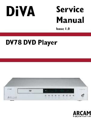 Сервисная инструкция Arcam DV-78 ― Manual-Shop.ru