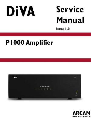 Сервисная инструкция Arcam P-1000 ― Manual-Shop.ru