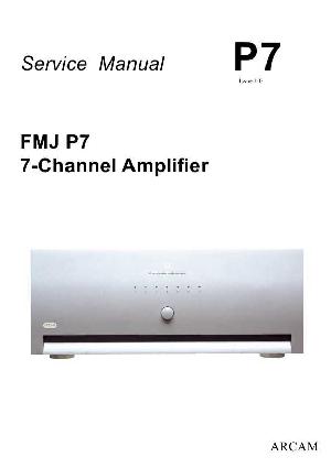 Сервисная инструкция Arcam P-7 ― Manual-Shop.ru