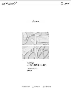 Сервисная инструкция Ariston AQXXD-129HEU ― Manual-Shop.ru