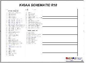 Schematic Asus K40AA ― Manual-Shop.ru
