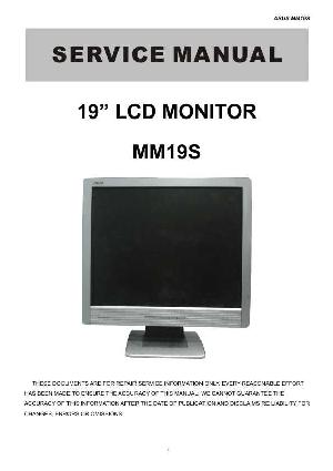 Service manual Asus MM19S ― Manual-Shop.ru