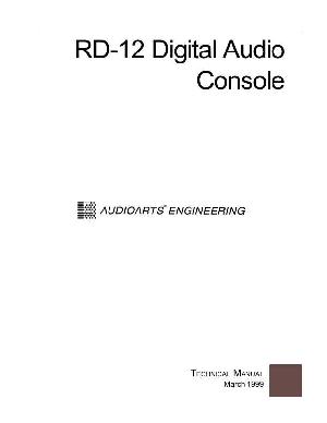 Service manual Audioarts RD-12 ― Manual-Shop.ru