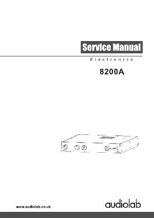 Сервисная инструкция Audiolab 8200A ― Manual-Shop.ru