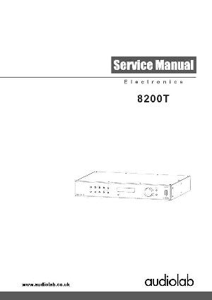 Сервисная инструкция Audiolab 8200T ― Manual-Shop.ru