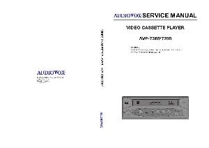 Service manual Audiovox AVP-7200, AVP-7280 ― Manual-Shop.ru
