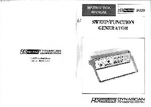 Service manual B&K 3020 SWEEP FUNCTION GENERATOR ― Manual-Shop.ru