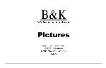 Сервисная инструкция B&K AV1260, AV2600