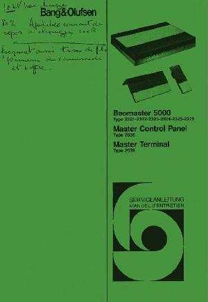 Service manual Bang&Olufsen BEOMASTER 5000 (Schematics) ― Manual-Shop.ru