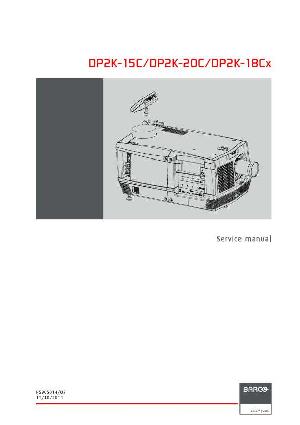 Service manual Barco DP2K-15C 18CX 20C ― Manual-Shop.ru