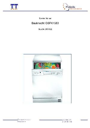 Service manual Bauknecht GSFK-1583 ― Manual-Shop.ru