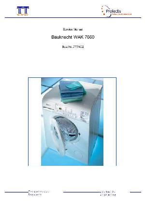 Service manual Bauknecht WAK-7660 ― Manual-Shop.ru