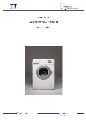 Service manual Bauknecht WAL-10788-D ― Manual-Shop.ru