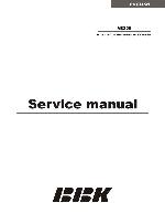 Service manual BBK AB209