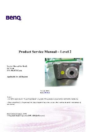 Service manual Benq DC-C640 ― Manual-Shop.ru