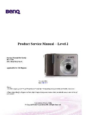Сервисная инструкция Benq DC-C750 ― Manual-Shop.ru